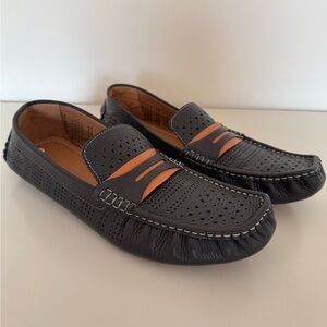 NEW GIROTTI 5260 Men's LOAFERS MOCCASINS Made in ITALY 43 9.5-10 US $235 retail